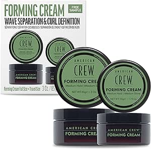 AMERICAN CREW - Forming Cream Cera Pelo Hombre, Fijación Media y Brillo Medio